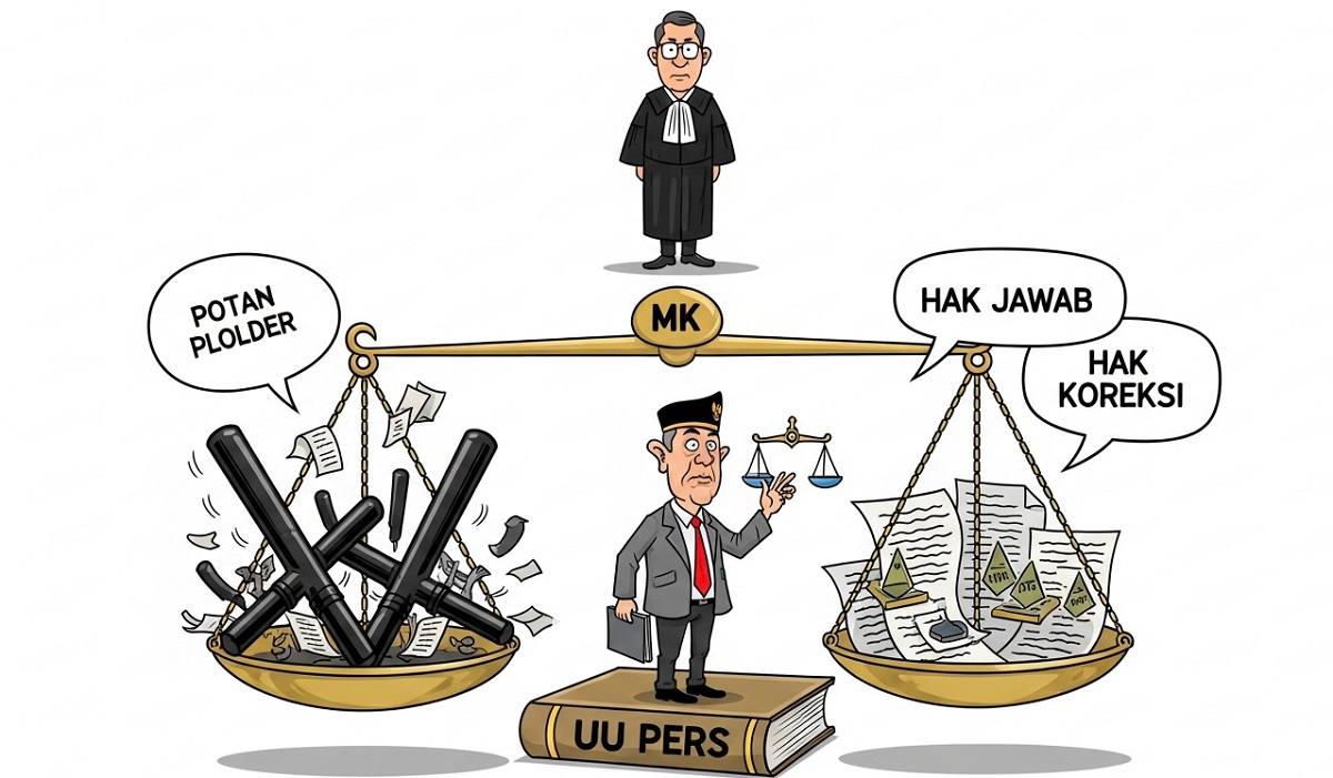Putusan MK: Sengketa Pers Tak Bisa Langsung Dipidana