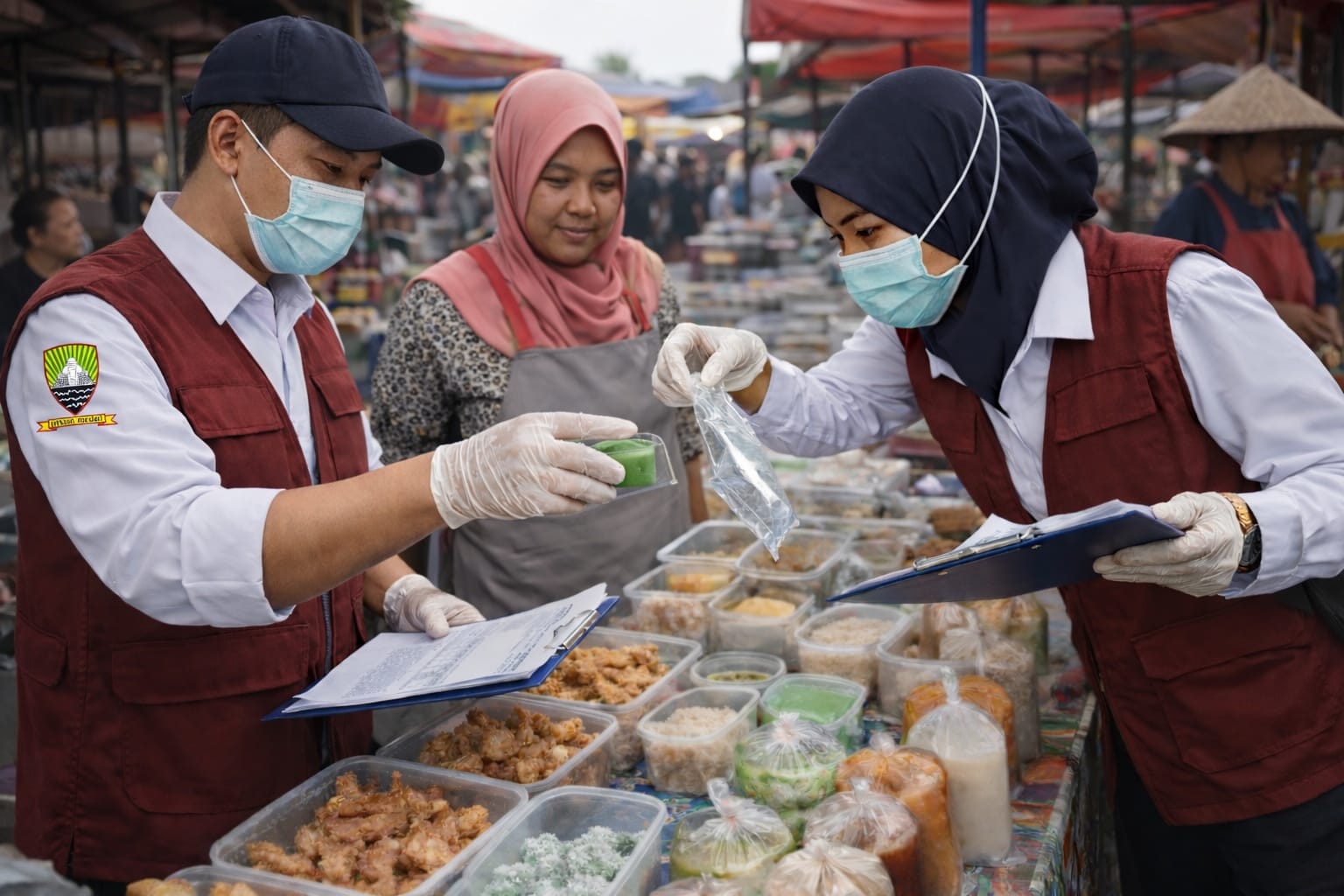 Pastikan Takjil Aman Dikonsumsi, Bupati Sumedang Instruksikan Puskesmas Lakukan Edukasi dan Inspeksi Pedagang